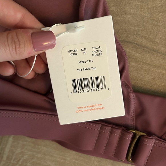 NWT Andie Swim Tahiti Top - Picture 4 of 4